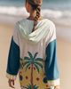 Celandine Celandine x Tigre Indigo Embroidered Poncho Top - 2