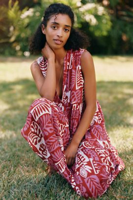 Celandine Cotton Gauze Dress