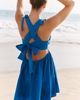 Celandine Cotton Godet Mini Dress - 3