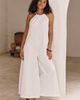 Celandine Cotton Linen Seashell Jumpsuit - 4