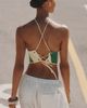 Celandine Flag Crop Sweater Top - 2