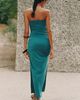 Celandine Gabbie Strapless Ruched Tube Dress by Celandine - 3
