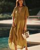 Celandine Kallie Cotton Gauze Midi Dress - 1