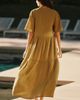 Celandine Kallie Cotton Gauze Midi Dress - 2