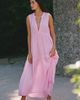 Celandine Kallie Cotton Gauze Sleeveless Midi Dress - 2