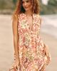 Celandine Kallie Cotton Gauze Sleeveless Printed Midi Dress - 1