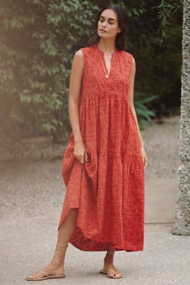 Celandine Kallie Sleeveless Flowy Midi Dress by Celandine