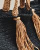 Celandine Raffia Fringe Tote - 3