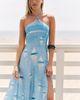Celandine Sailboat Halter Dress - 4