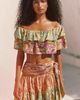Celandine Sarong Mini Skirt - 1