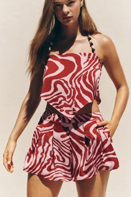 Celandine Scarf Crop Top