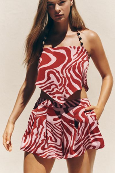 Celandine Scarf Crop Top