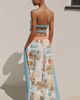 Celandine Scarf Wide Leg Pants - 2