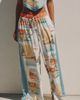 Celandine Scarf Wide Leg Pants - 3
