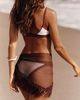 Celandine Sheer Fringe Wrap Sarong - 3