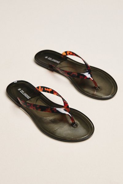Celandine Sol Jelly Flip Flops