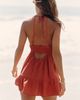 Celandine Strappy Boho Mini Dress - 2