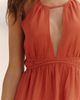 Celandine Strappy Boho Mini Dress - 3