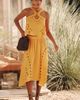 Celandine Sun Cutwork Midi Skirt - 4