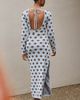 Celandine Textured Knit Long-Sleeve Midi Dress - 3