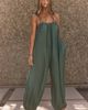 Celandine Tie-Strap Balloon Jumpsuit in Breeze - 1