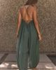 Celandine Tie-Strap Balloon Jumpsuit in Breeze - 2