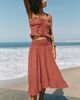 Celandine VIP Room 100% Cotton Midi Skirt - 1