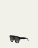 CELINE Celine 3 Dots 51mm Round Sunglasses - 2