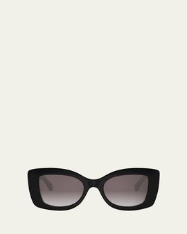 CELINE Celine 3 Dots 52mm Butterfly Sunglasses