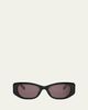 CELINE Celine 3 Dots Acetate Rectangular Sunglasses - 1