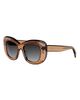 CELINE CELINE 53mm Gradient Geometric Cat Eye Sunglasses - 2