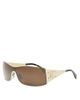 Celine Celine Maxi Metal Triomphe Mask Sunglasses, 165mm - 1