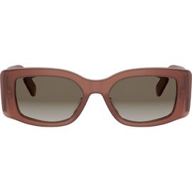 CELINE CELINE Maxi Triomphe 53mm Gradient Rectangular Sunglasses