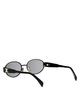 Celine Celine Metal Triomphe Oval Sunglasses, 54mm - 3