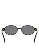 Celine Celine Metal Triomphe Oval Sunglasses, 54mm - 4