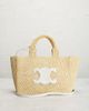 celine Celine Raffia Small Cabas Thais Tote Bag - 2