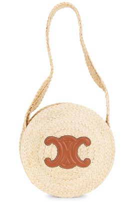 celine Celine Small Panier Round Shoulder Bag
