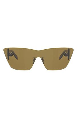 CELINE CELINE Sundown Rimless Cat Eye Shield Sunglasses