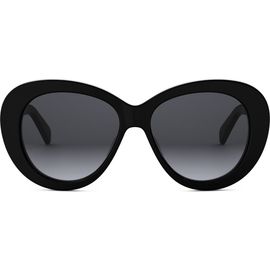 CELINE CELINE Triomphe 55mm Gradient Butterfly Sunglasses