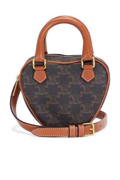 celine Celine Triomphe Heart Handbag