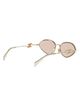 CELINE CELINE Wired 58mm Almond Sunglasses - 4