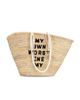 celine Celine X David Kramer Raffia Panier Tote Bag - 1