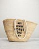 celine Celine X David Kramer Raffia Panier Tote Bag - 2