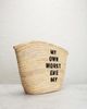 celine Celine X David Kramer Raffia Panier Tote Bag - 4