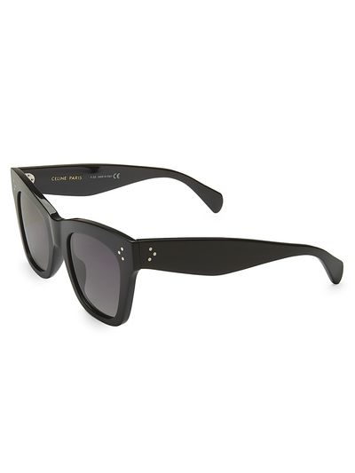 CELINE Women's 50MM Square Cat Eye Sunglasses