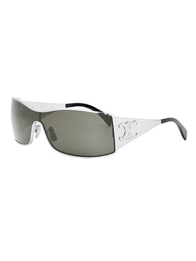 CELINE Women's Maxi Metal Triomphe Mask Sunglasses