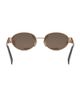 CELINE Women's Metal Triomphe 54MM Oval Sunglasses - 5