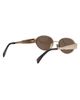 CELINE Women's Metal Triomphe 54MM Oval Sunglasses - 6