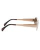 CELINE Women's Metal Triomphe 54MM Oval Sunglasses - 7