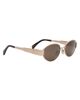 CELINE Women's Metal Triomphe 54MM Oval Sunglasses - 8